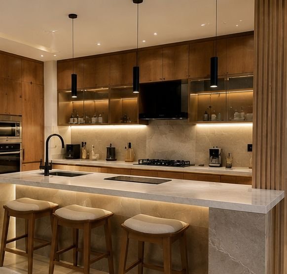 Custom Wood Kitchens
